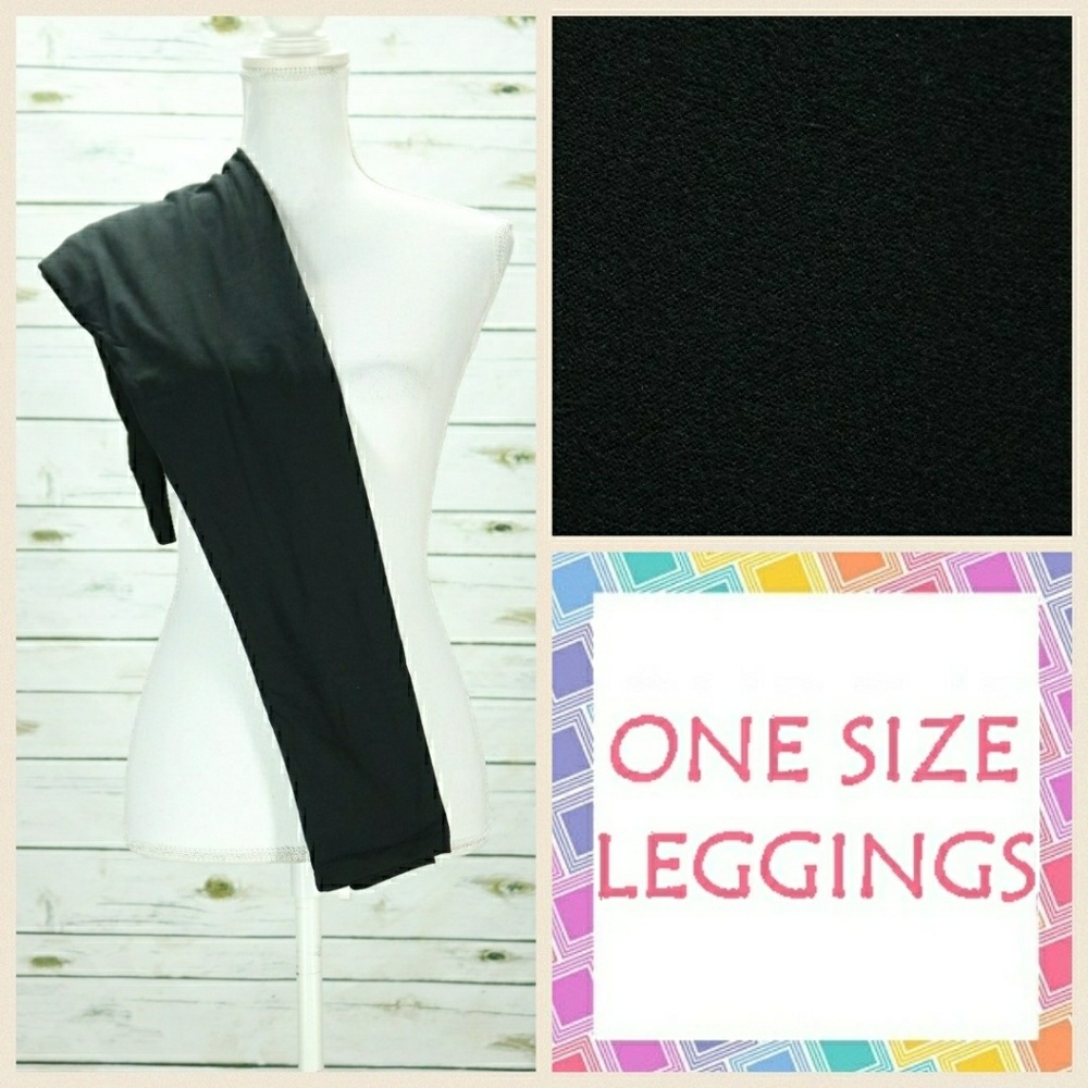 NWT Lularoe OS leggings Noir